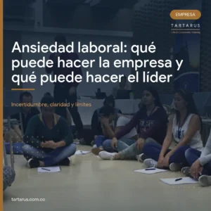 Portada del articulo sobre ansiedad laboral y que puede hacer la empresa