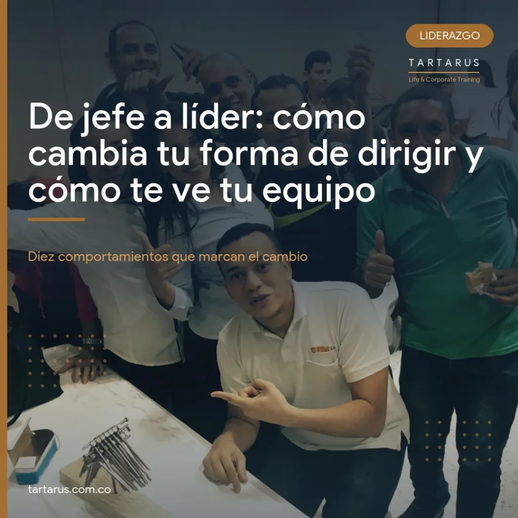 Portada del articulo sobre la diferencia entre jefe y lider