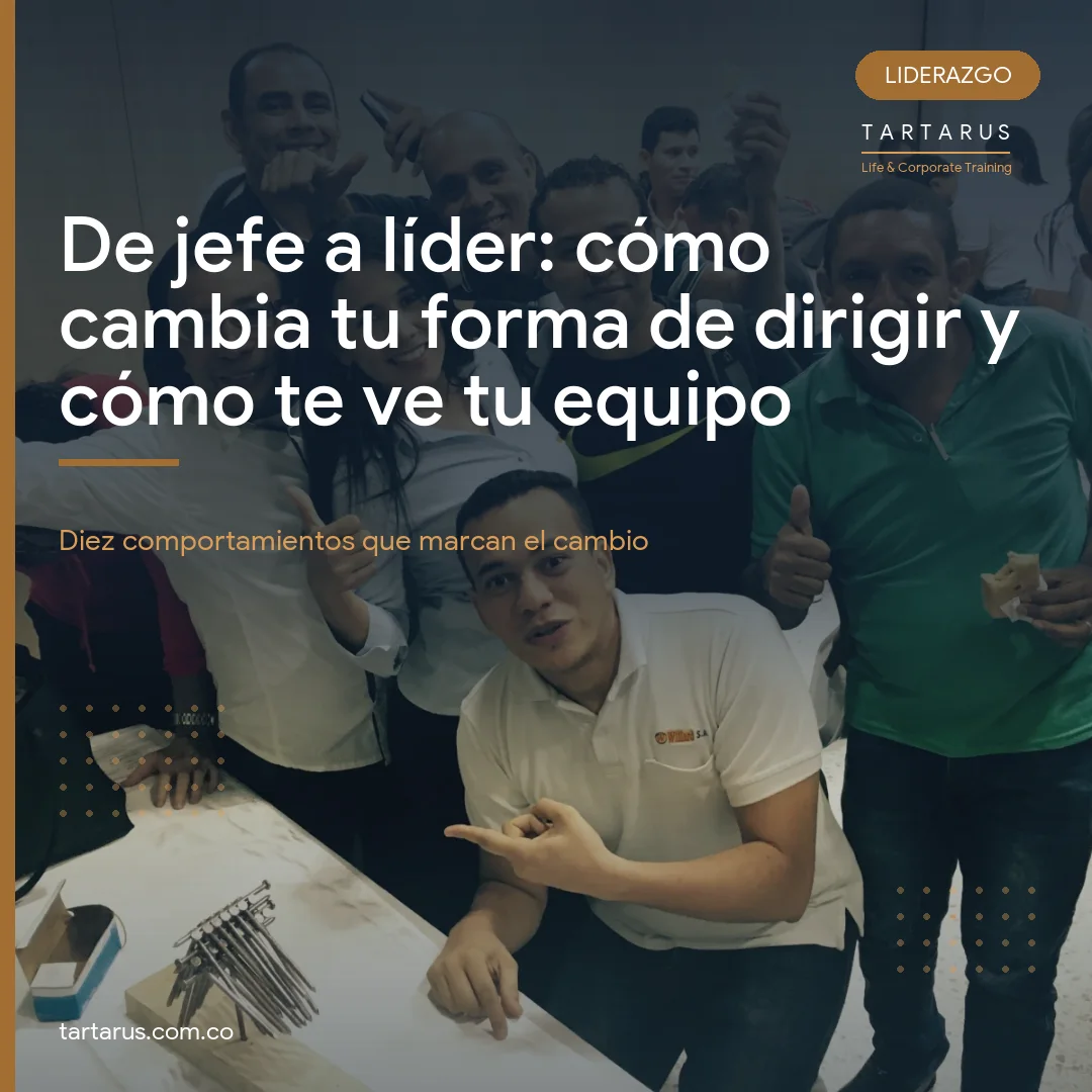 Portada del articulo sobre la diferencia entre jefe y lider