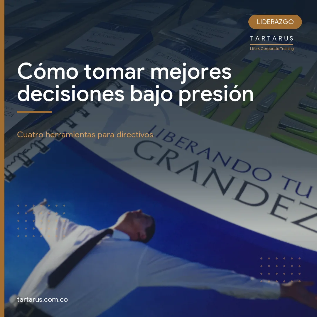 Portada del articulo sobre como tomar decisiones bajo presion