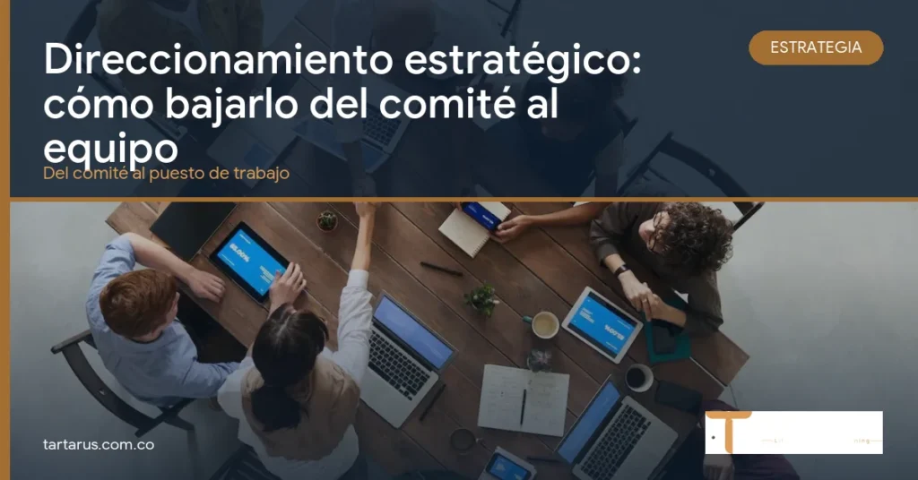 Portada del articulo sobre direccionamiento estrategico