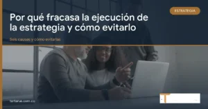 Portada del articulo sobre la ejecucion de la estrategia