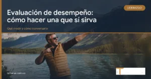 Portada del articulo sobre evaluacion de desempeno