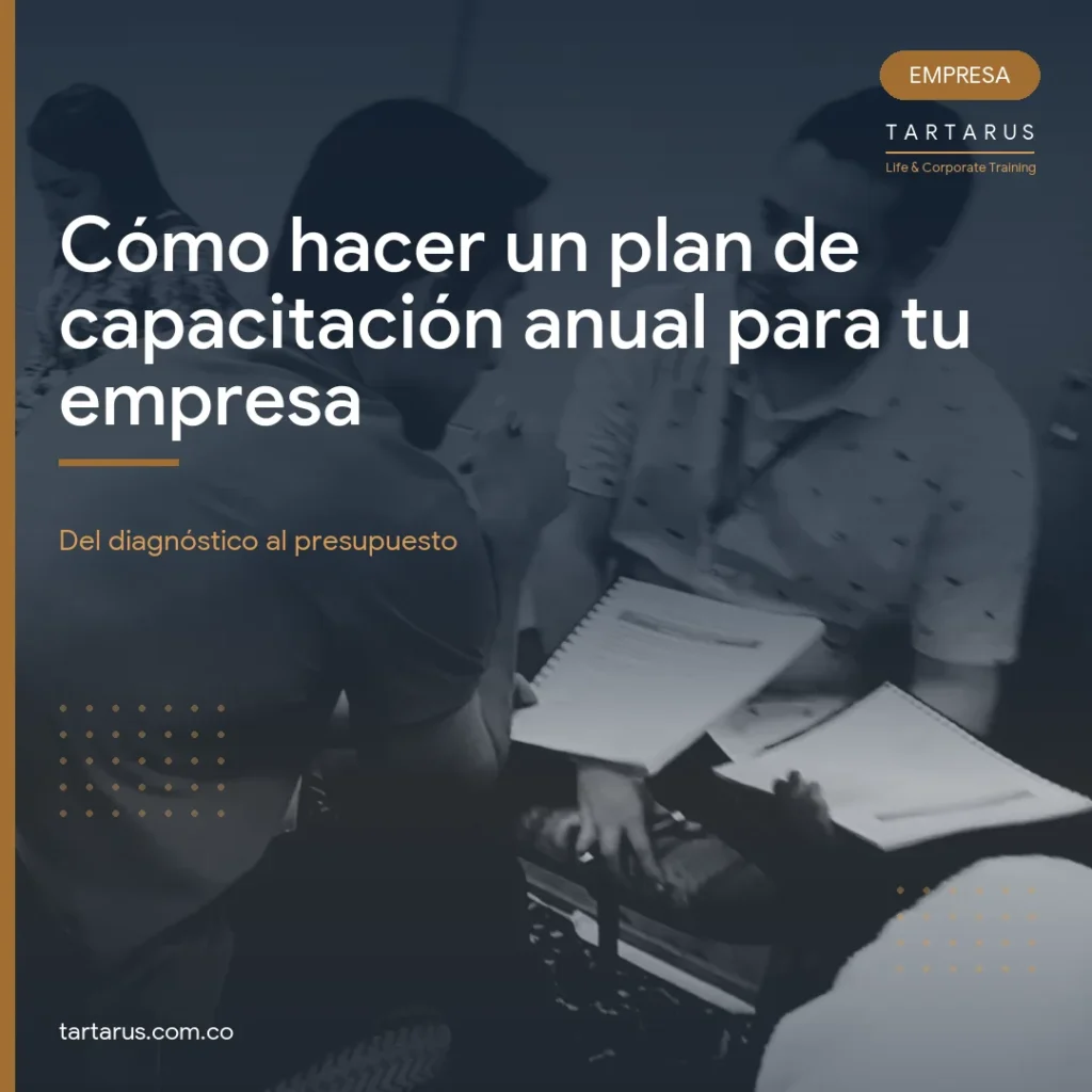 Portada del articulo sobre plan de capacitacion anual