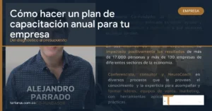 Portada del articulo sobre el plan de capacitacion anual