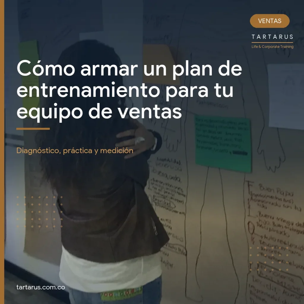 Portada del articulo sobre plan de entrenamiento equipo de ventas